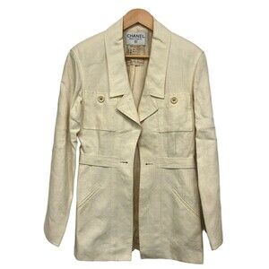 Chanel Cream Women's Jacket #332829C73B
